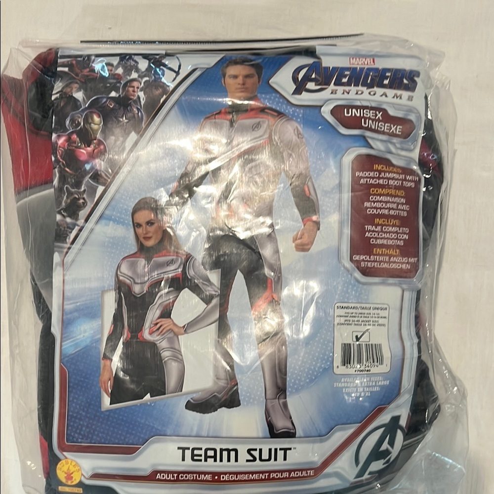 Avengers Endgame Team Suit Costume